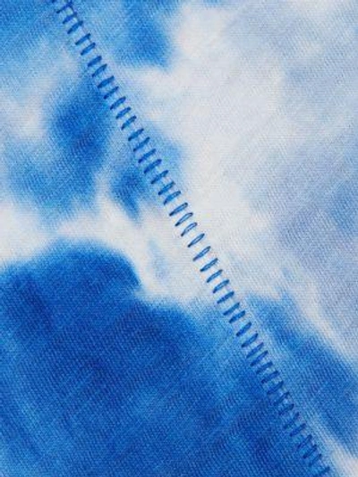 Shop Rag & Bone Tie Dye Tee In Blue Cloud
