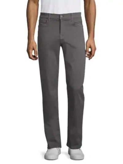 Shop 7 For All Mankind Slim Luxe Sport Straight Jeans In Gunmetal