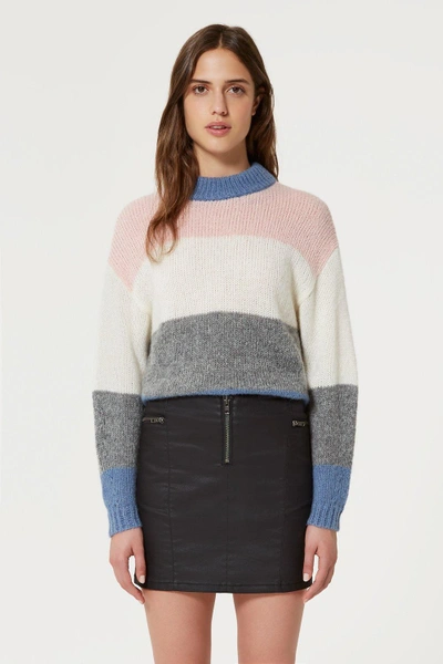 Shop Rebecca Minkoff Kendall Sweater In Blue Multi