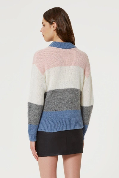 Shop Rebecca Minkoff Kendall Sweater In Blue Multi