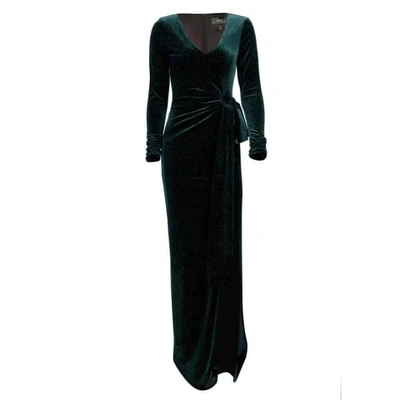 Shop Nissa Elegant Maxi Velvet Dress