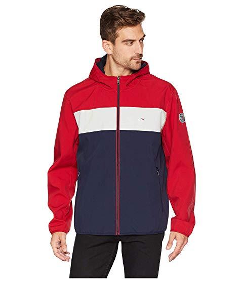 red white and blue tommy hilfiger hoodie