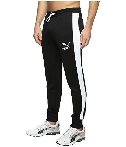 puma track pants black