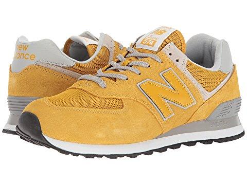 new balance 574 varsity gold