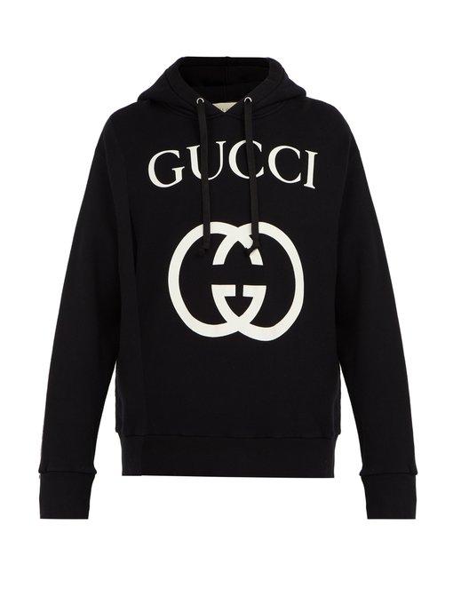 black and white gucci hoodie