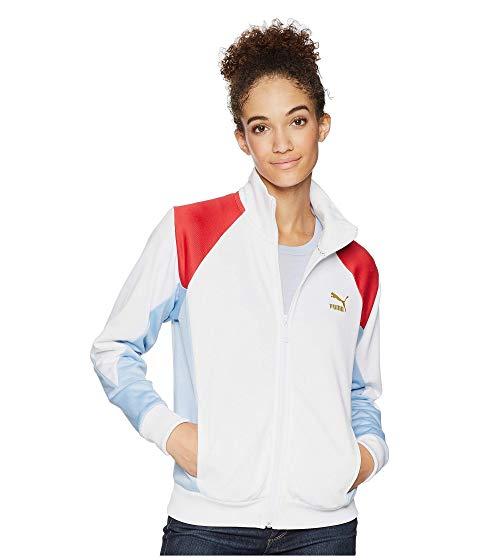 puma white track jacket