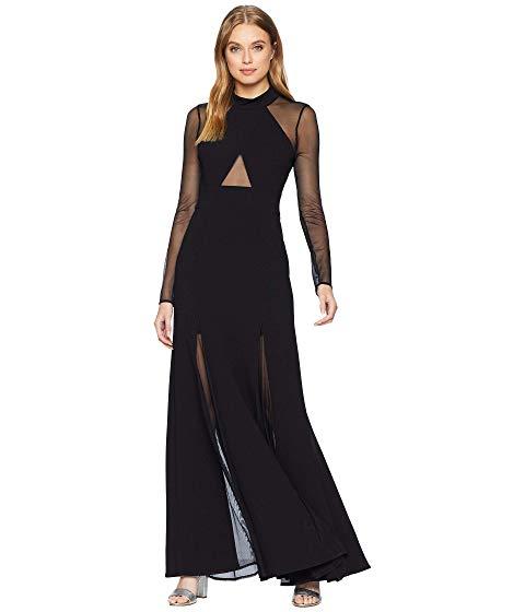 bcbg long sleeve gown