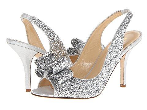kate spade silver heels