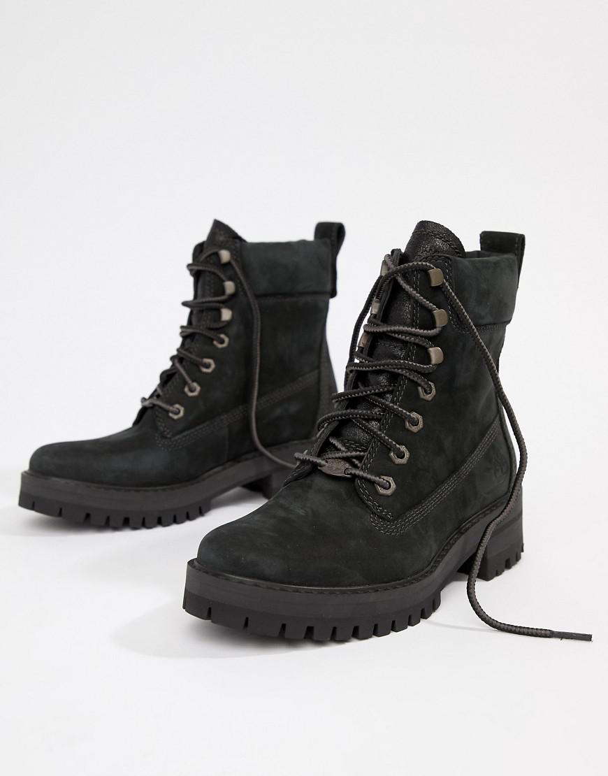 timberland courmayeur valley boots black