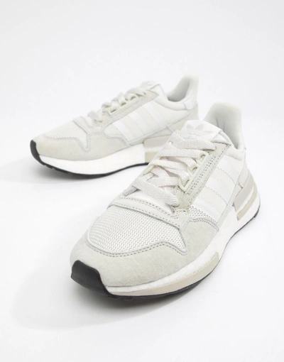 Shop Adidas Originals Zx 500 Rm Sneakers In White - White