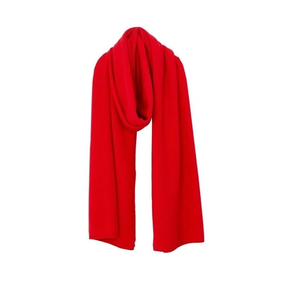 Shop Arela Alma Cashmere Scarf In Red