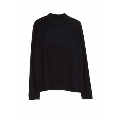 Shop Arela Joan Merino Wool Sweater In Black