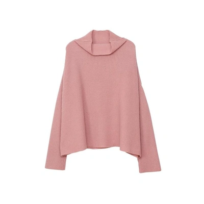 Shop Arela Drew Cashmere Sweater In Rose In Rose Pink
