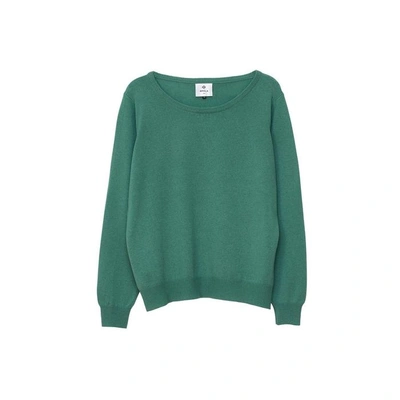 Shop Arela Laine Cashmere Sweater In Sage Green