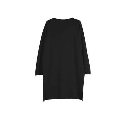 Shop Arela Iris Cashmere Dress In Black