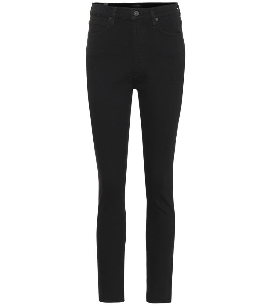 Citizens Of Humanity Olivia High-rise Skinny Jeans In Black | ModeSens