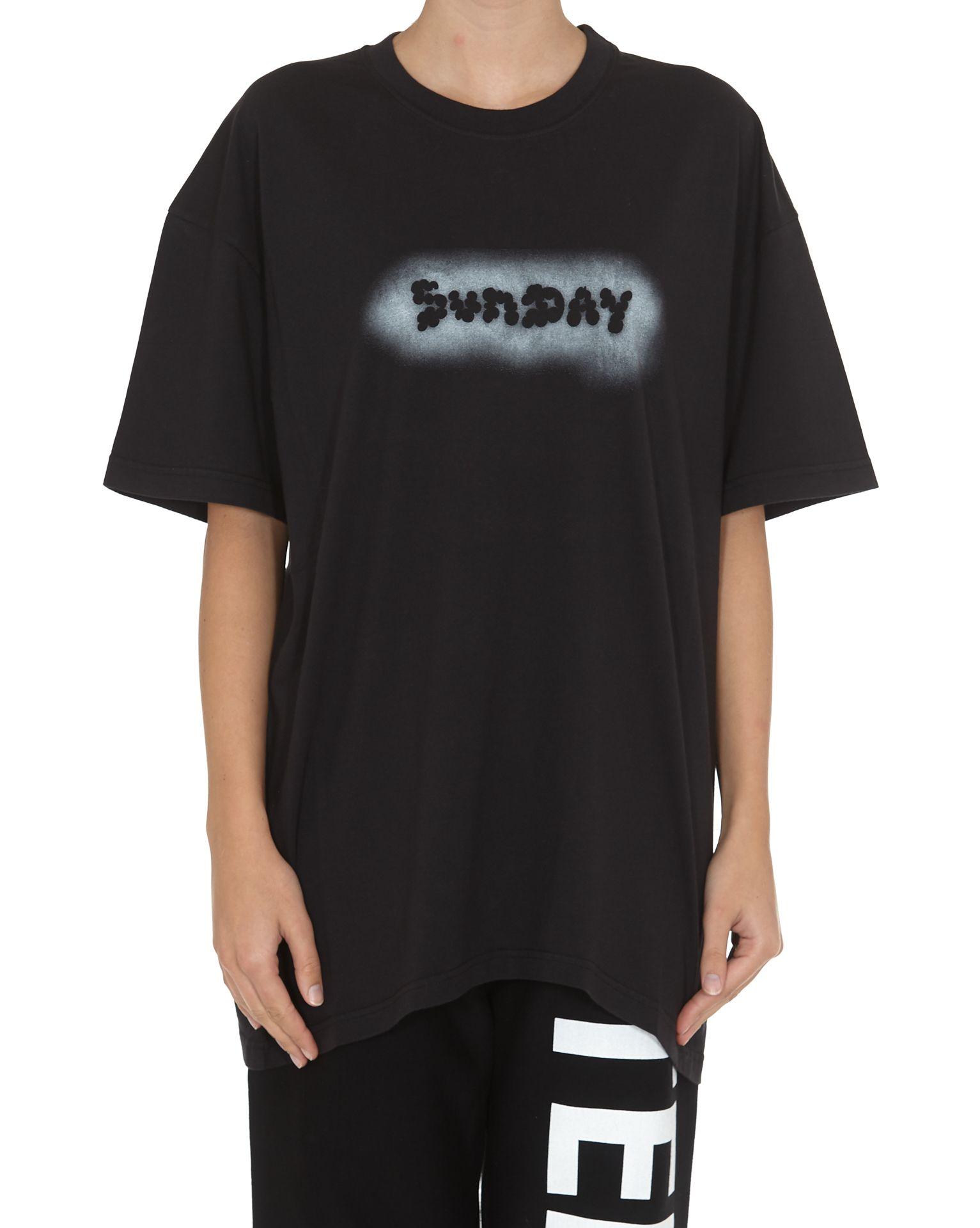 Vetements Weed-day T-shirt In Black 
