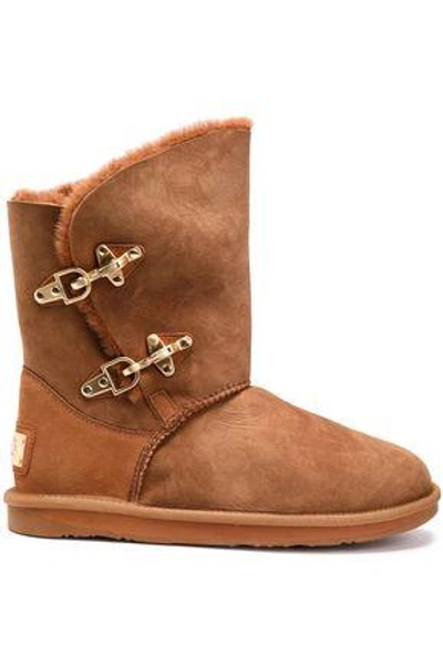 Shop Australia Luxe Collective Woman Renegade Shearling Boots Tan