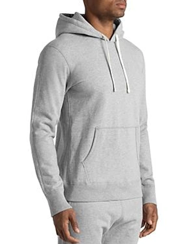 Shop Reigning Champ Hooded Sweatshirt In Heather Gray
