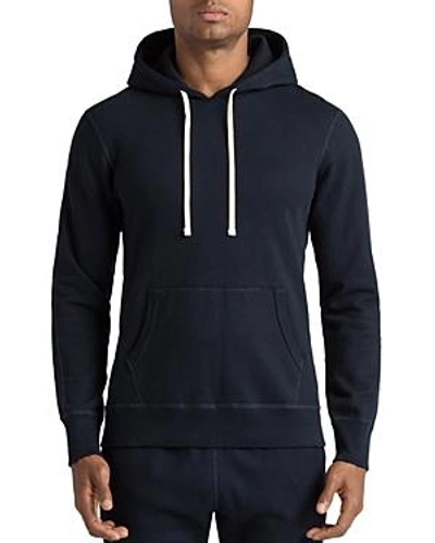 Shop Reigning Champ Hooded Sweatshirt In Navy