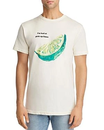 Shop Duvin Pick Up Limes Tee In Antique