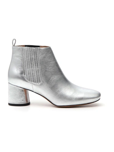 Shop Marc Jacobs Rocket Boots In Silver