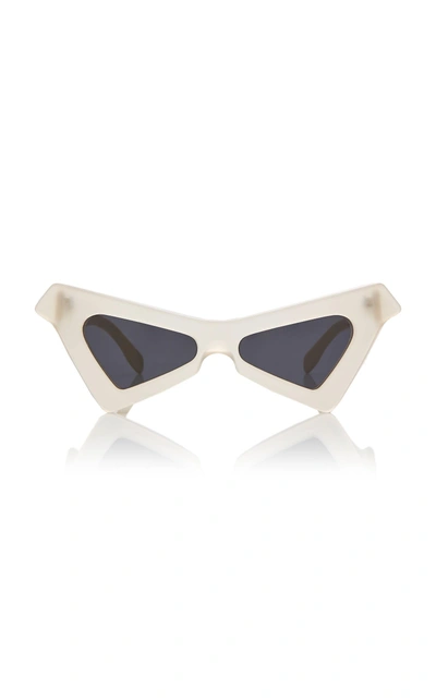 Shop Marni Spy Sunglasses In Neutral