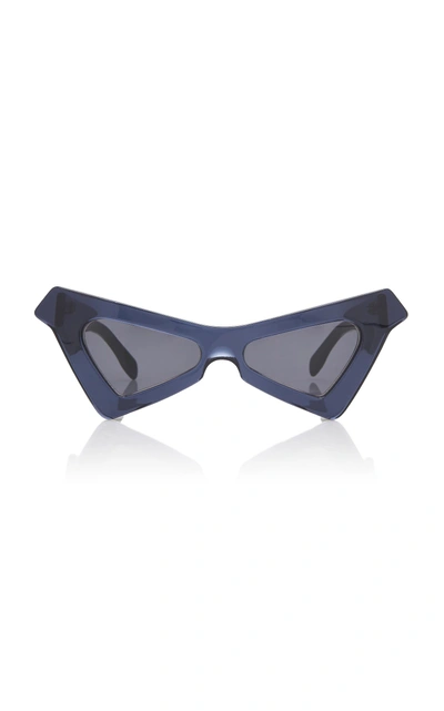Shop Marni Spy Sunglasses In Black