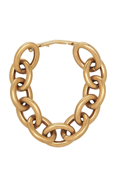 Shop Marni Metal Link Necklace In Gold