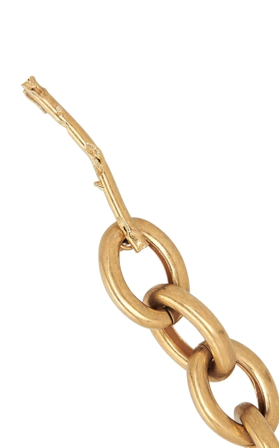 Shop Marni Metal Link Necklace In Gold