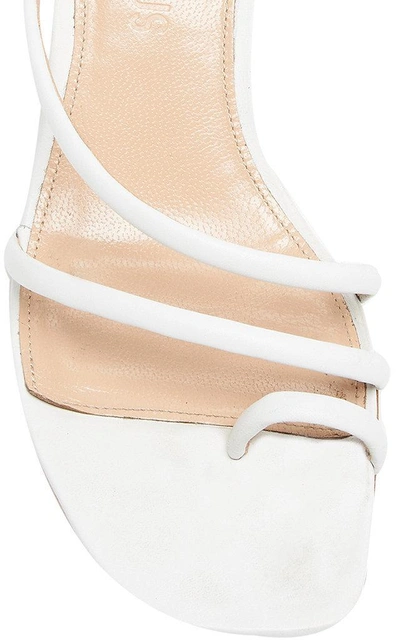 Shop Jacquemus Noli Sandals In White