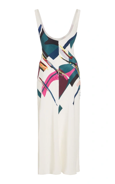 Shop Cushnie Et Ochs Devona Expressionist Embellished Dress In Print