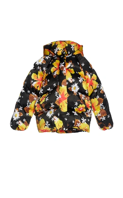 Shop Richard Quinn Hawaii Puffer Coat In Floral