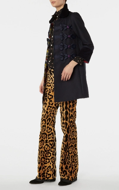 Shop Alix Of Bohemia Limited Edition Jerry Velvet Leopard Jeans In Multi