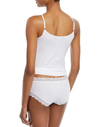 Shop Hanro Cotton Lace Camisole In White