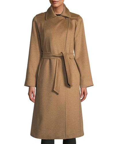 Max Mara Camel Cashmere Artur Coat In Brown
