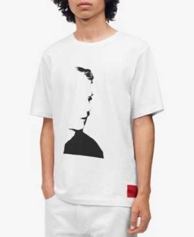 Shop Calvin Klein Jeans Est.1978 Men's Warhol Graphic T-shirt In Brightwhite/black