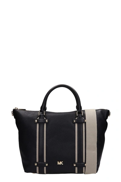 Shop Michael Kors Black Leather Shoulder Bag