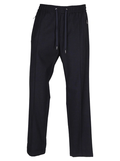 Shop Dolce & Gabbana Tailored Track Pants In Smelange Azzurro