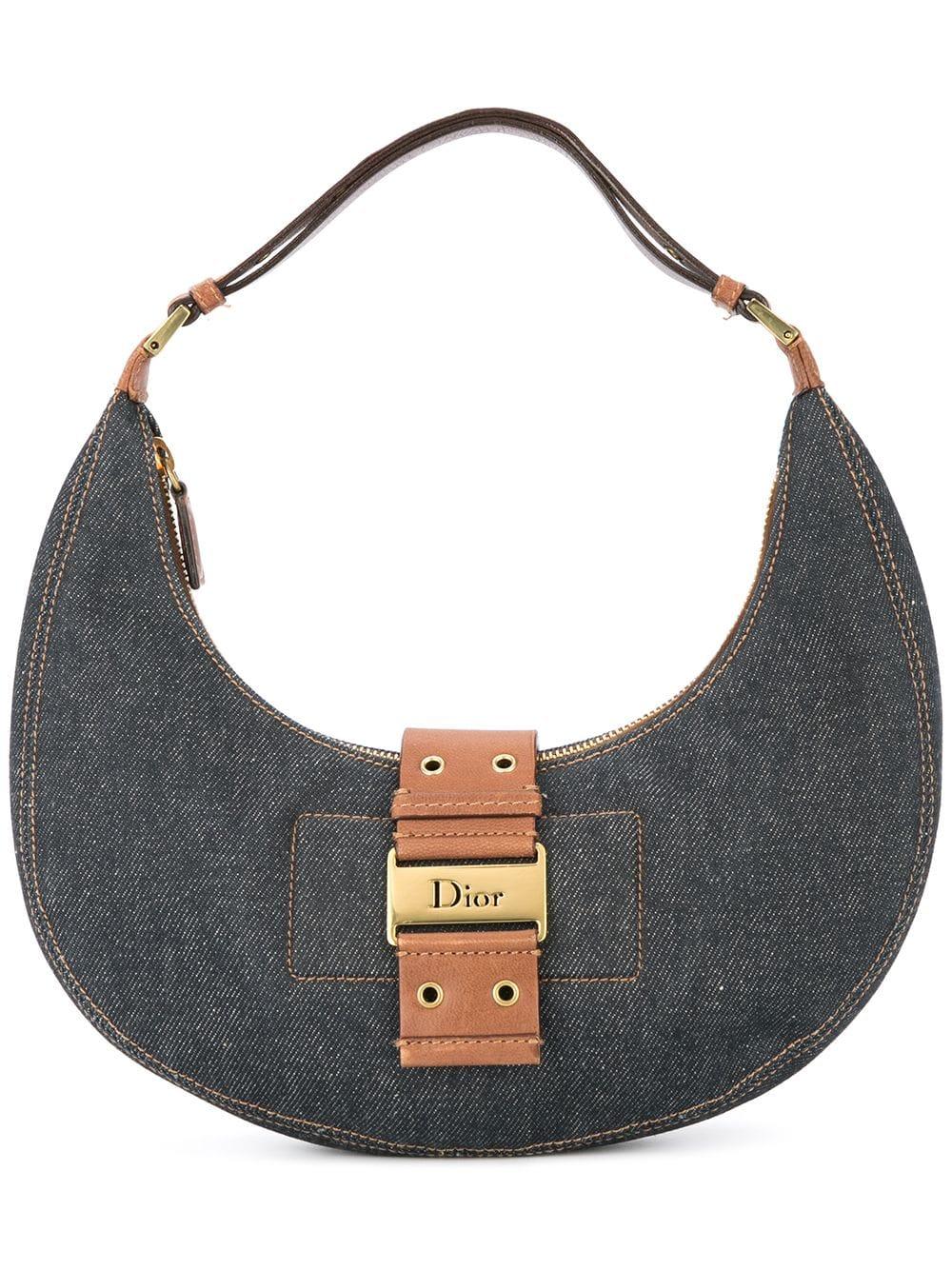 Dior Book Tote Blue Dior Oblique Embroidered Denim Bags Women S Fashion Dior