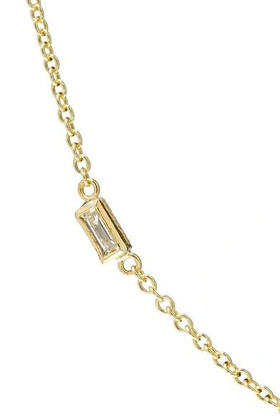 Shop Jennifer Meyer By-the-inch 18-karat Gold Diamond Necklace