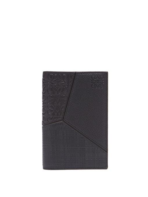 Loewe - Puzzle Leather Passport Holder 