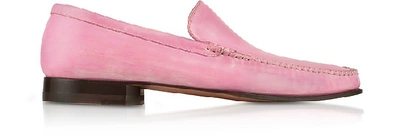 Shop Gucci Shoes Pink Italian Handmade Leather Loafer Shoes