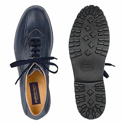 Shop Gucci Shoes Blue Italian Hand Made Leather Lace-up Shoes