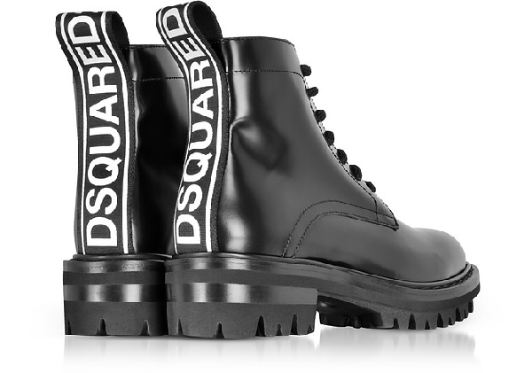 bronx hip hop dsquared2 tape ankle boots