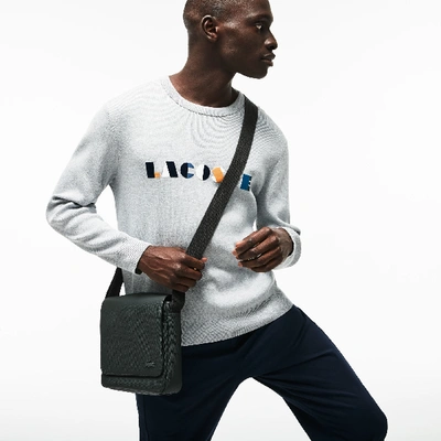 Lacoste flap crossover bag crossbody bag, Men's Fashion, Bags