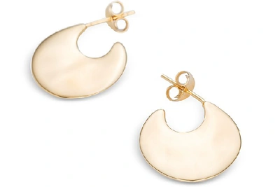 Shop Bjorg Designer Earrings Moon & Sun Earrings In Or