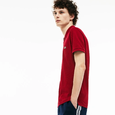 Lacoste Men's Slim Fit L.12.12 Piqué Polo - Xxl - 7 In Red