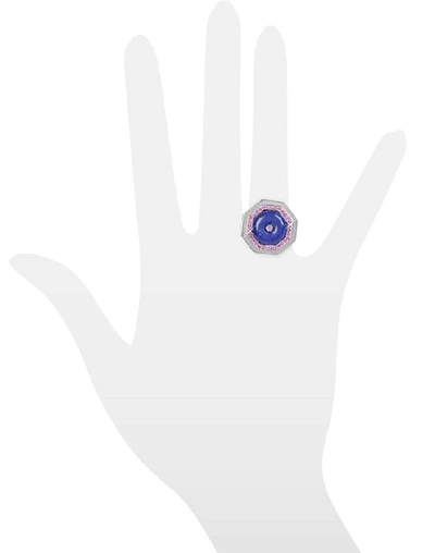 Shop Sho London Designer Rings Lapis Lazuli Clementina Ring
