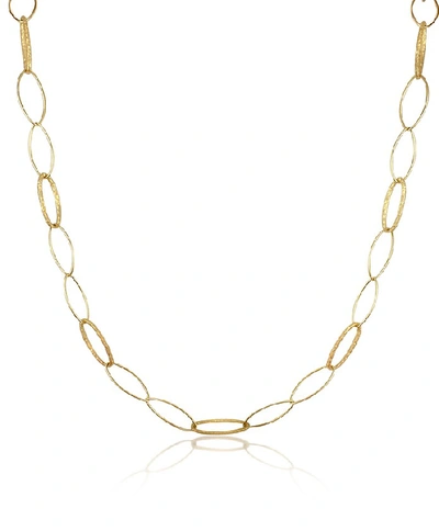 Shop Gucci Designer Necklaces Marina - 18k Yellow Gold Oval Link Necklace